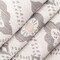 Silver Grey Performance Grade Abstract Geometric Woven Pattern Upholstery Fabric by The Yard - SKU: Kane Smoke
